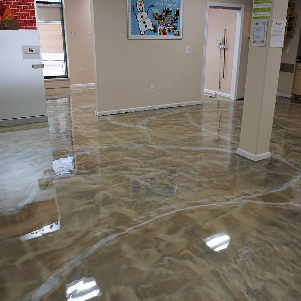How long does it take to install epoxy flooring? 
